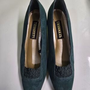 Dark Green Women's Loafers